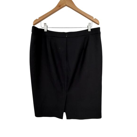 J Crew No. 2 Pencil skirt Wool Luxury Basic Staple Women's Black - Picture 3 of 8